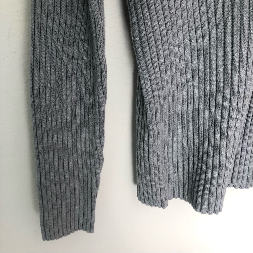 American Rag Cotton Ribbed V-Neck Sweater - Picture 7 of 10